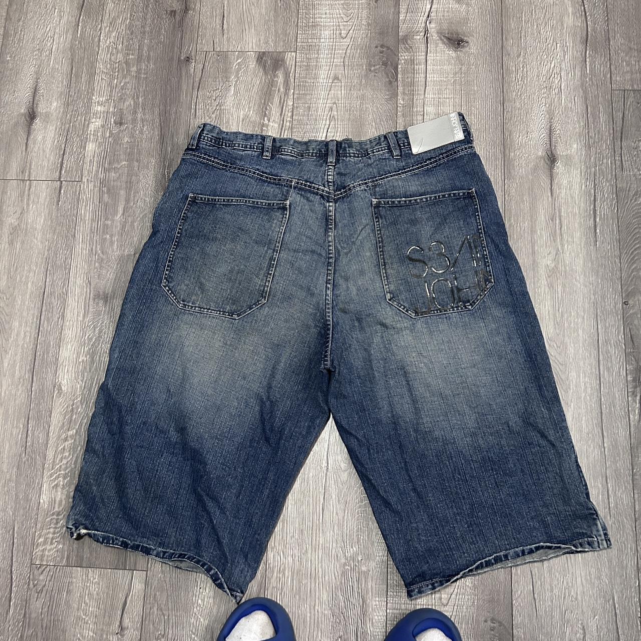 00's sean jhon Sean John Shirt L 90s 00s Y2k Distressed Freedom