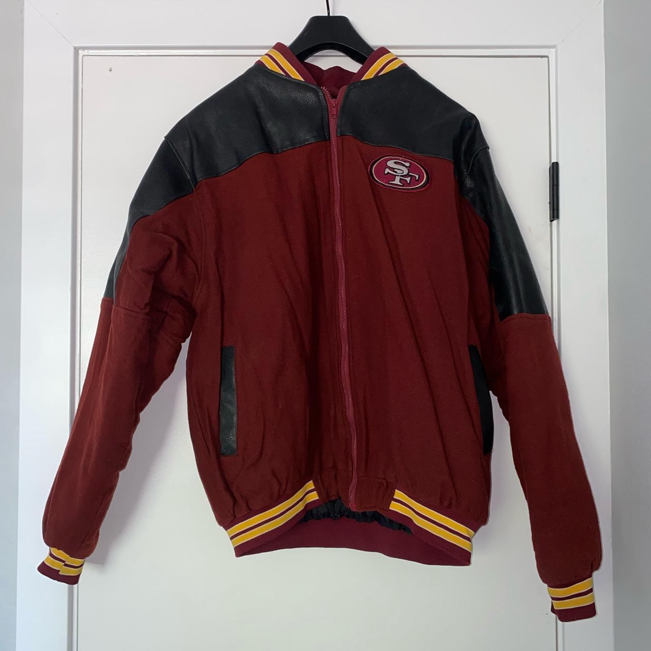 washington redskins starter jacket Large Vintage - Depop