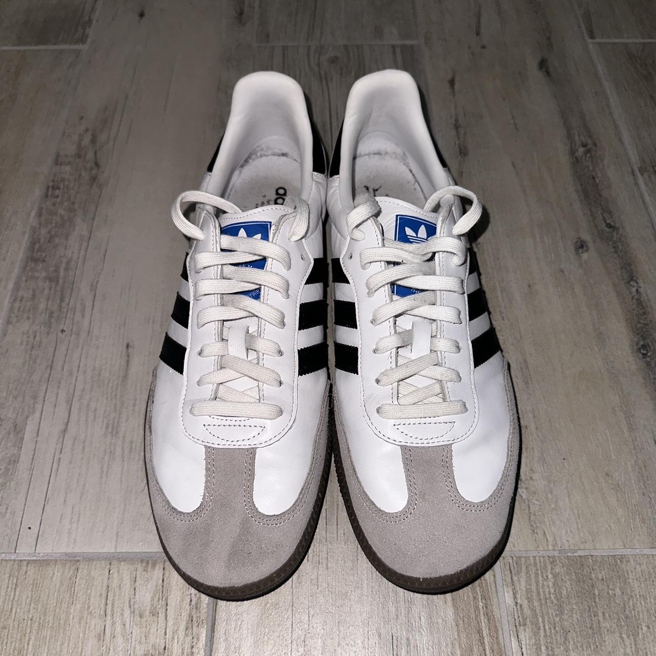 Adidas sambas Size 11.5 / worn a few times / great... - Depop