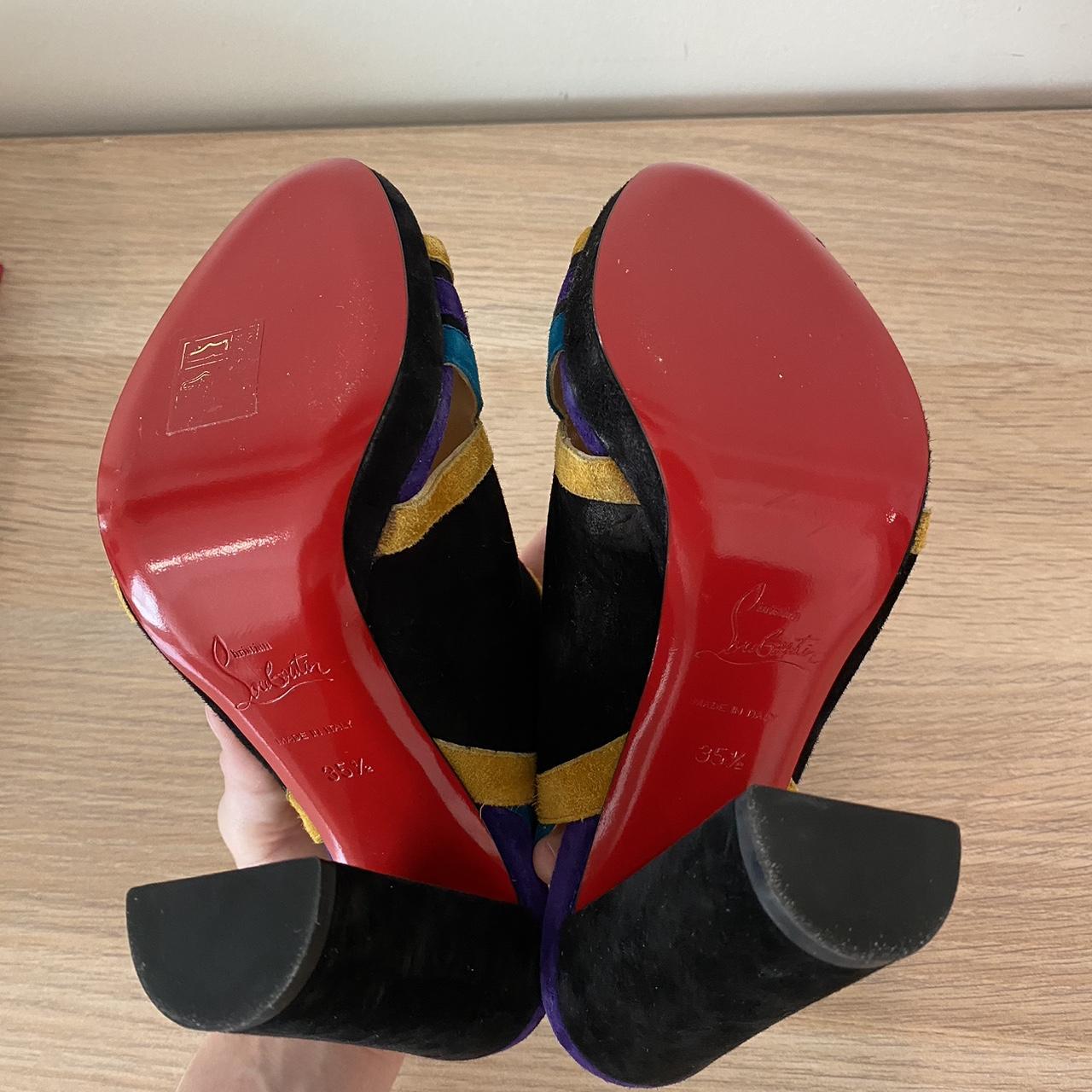 Christian Louboutin Heels barely worn size - Depop