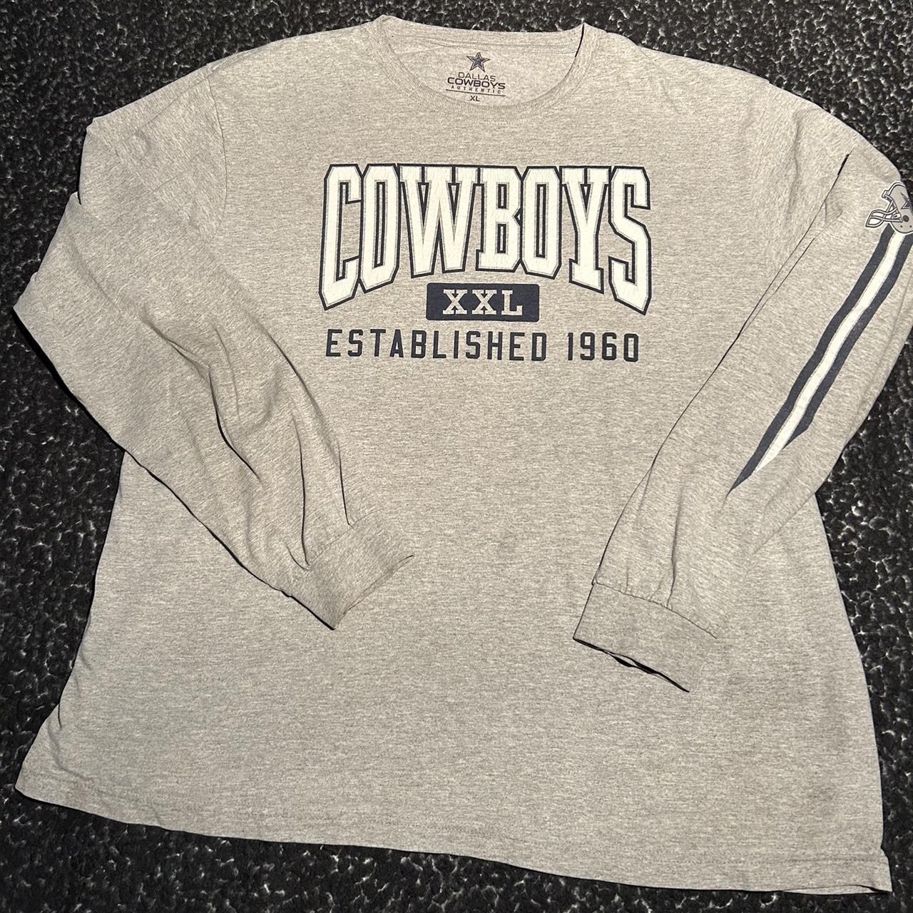 Vintage DALLAS COWBOYS authentic apparel long - Depop