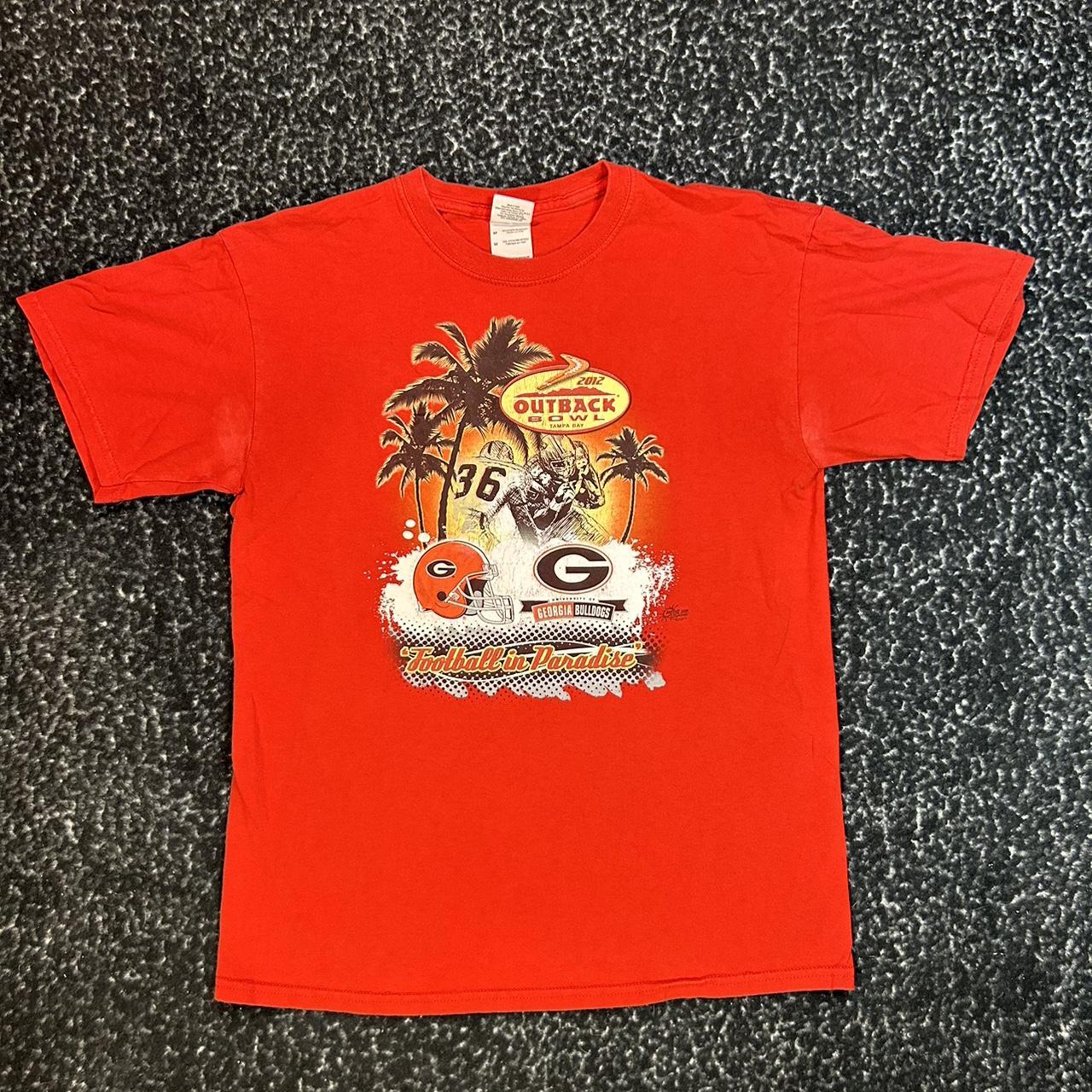 2012 Outback bowl University of Georgia “football