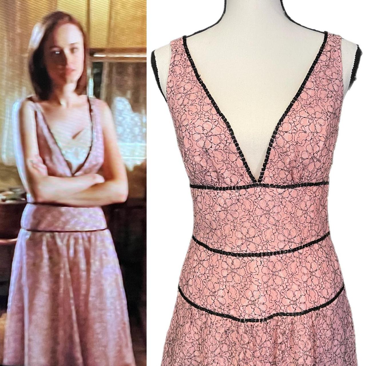 Vintage Laundry by Shelli Segal Pink Lace Dress ASO... Depop