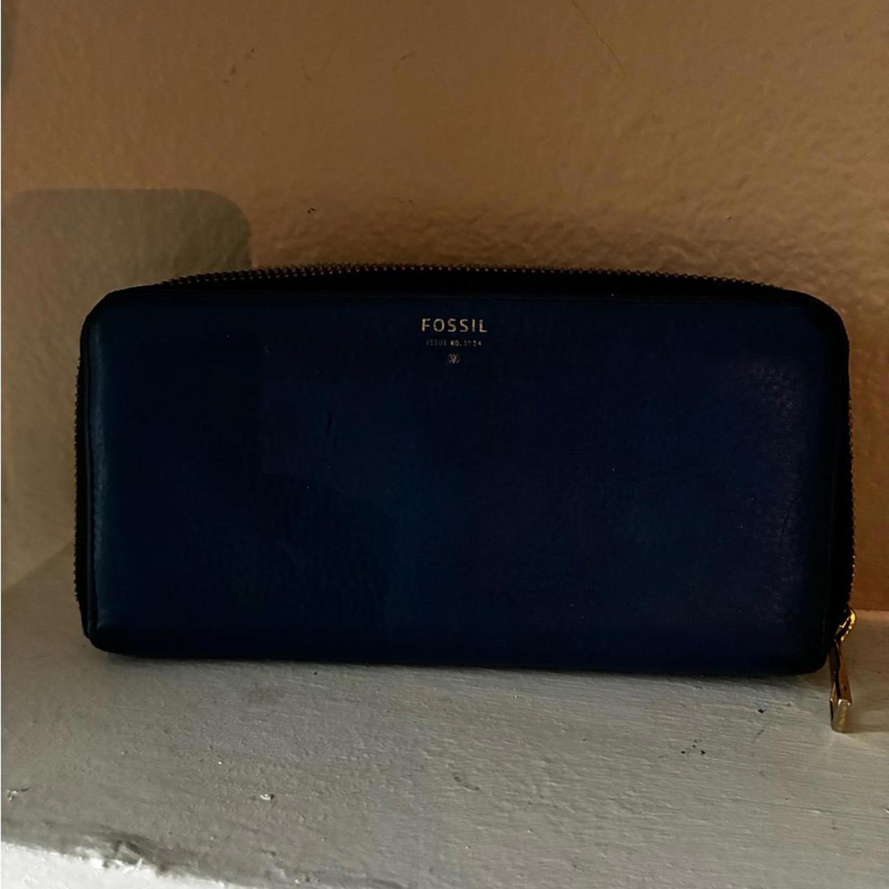 Fossil Women's Wallet - Blue – Fossil Azure Blue … - image 4