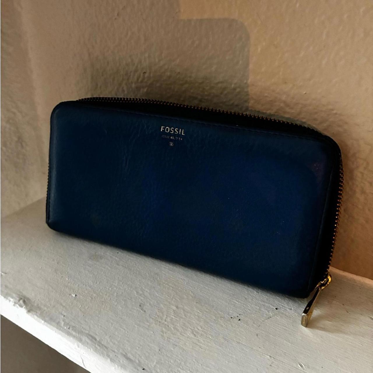 Fossil Women's Wallet - Blue – Fossil Azure Blue … - image 6