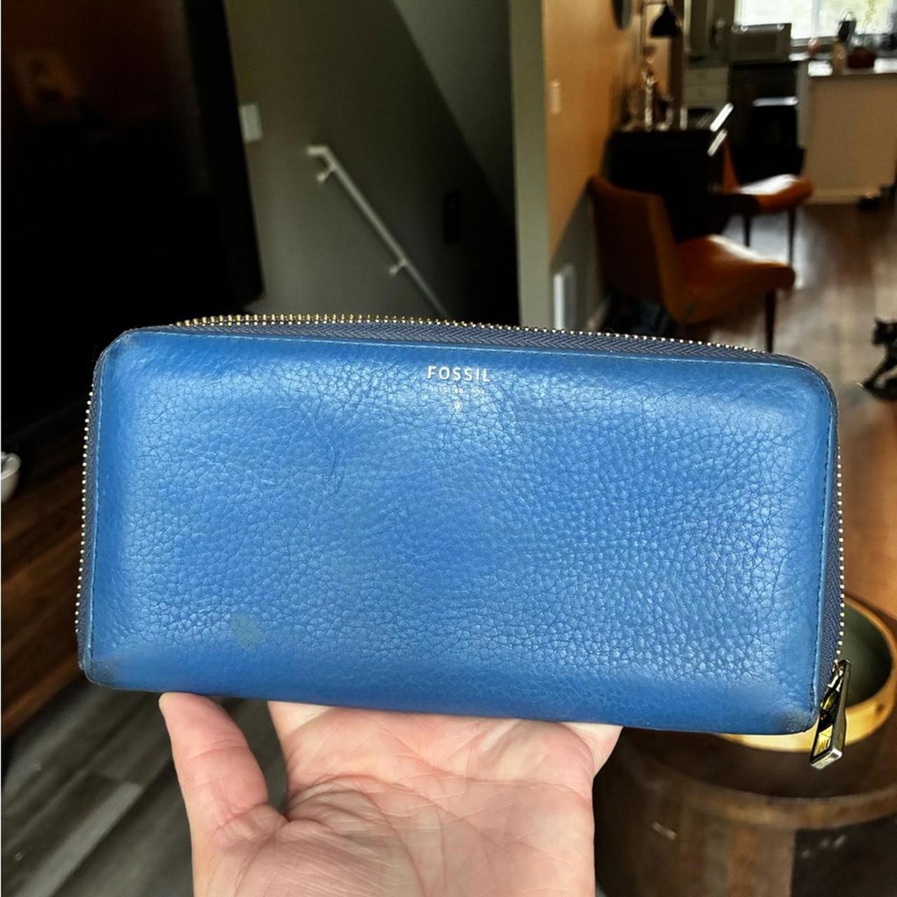 Fossil Women's Wallet - Blue – Fossil Azure Blue … - image 7