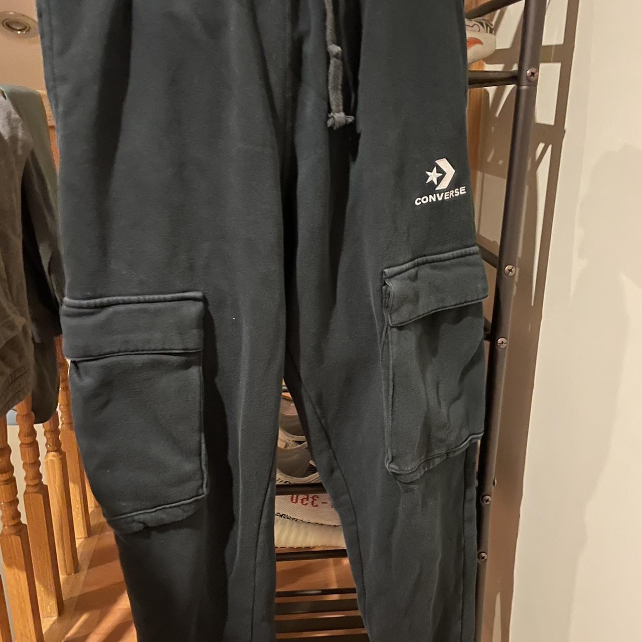 Converse Men's Black Joggers-tracksuits