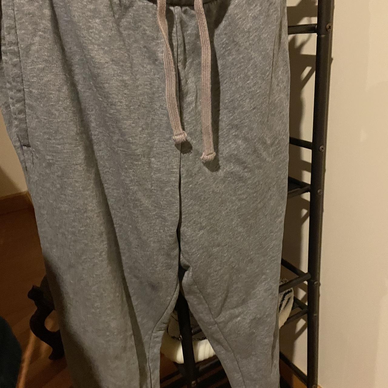 Converse Men's Grey and Silver Joggerstracksuits Depop
