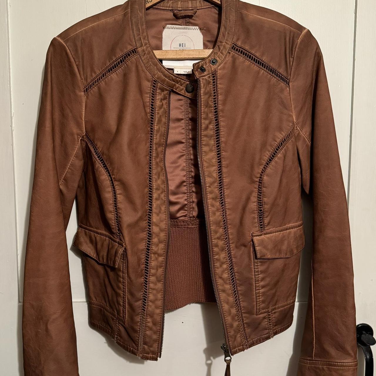 Hei Hei from Anthropologie Vegan Brown Leather. Depop