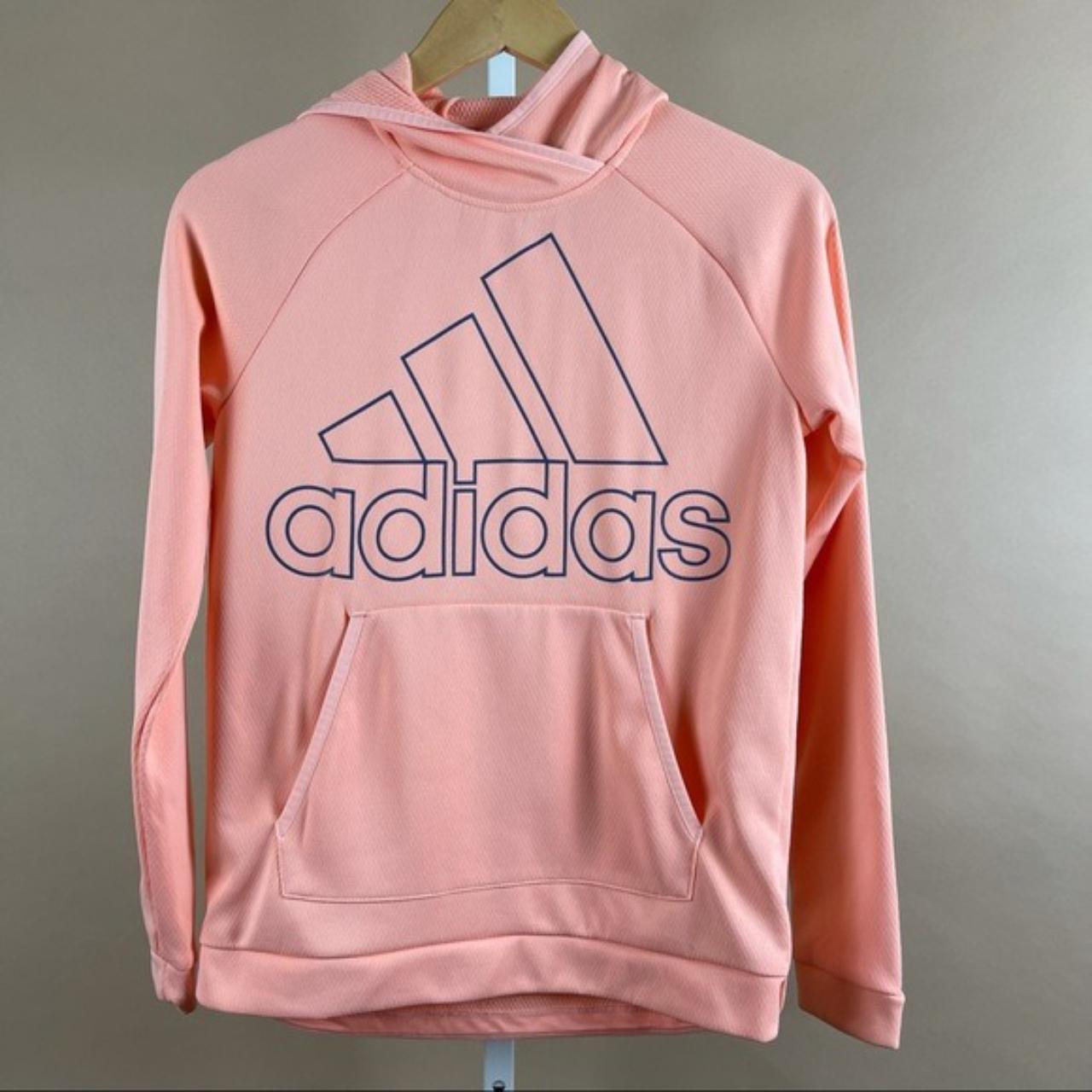 Adidas hoodie coral hot sale