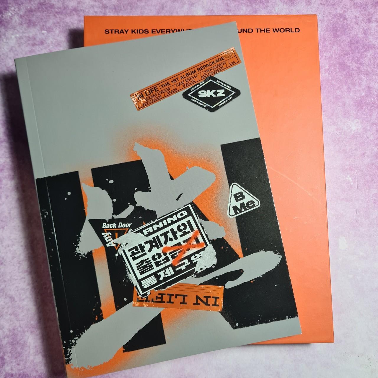 Stray Kids In Life album no pcs orange... - Depop