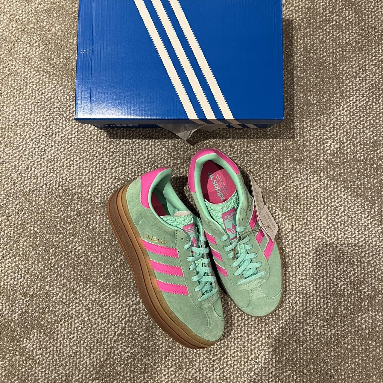 Adidas Gazelle Bold Pulse Mint... - Depop