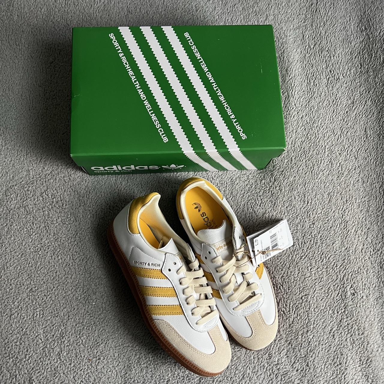 Adidas Samba OG Sporty & Rich White Core... - Depop