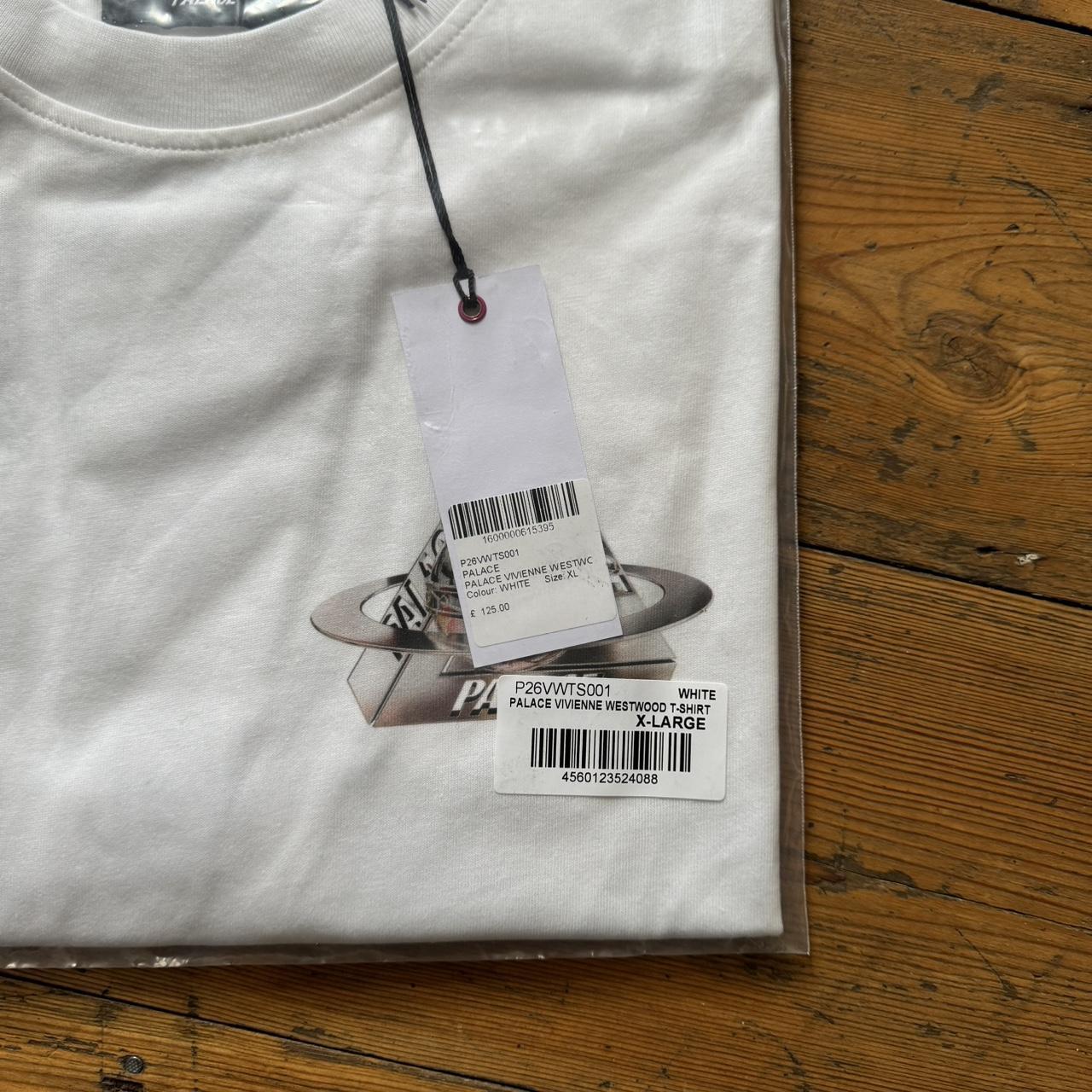 Palace X Vivienne Westwood T Shirt White Size XL | Depop