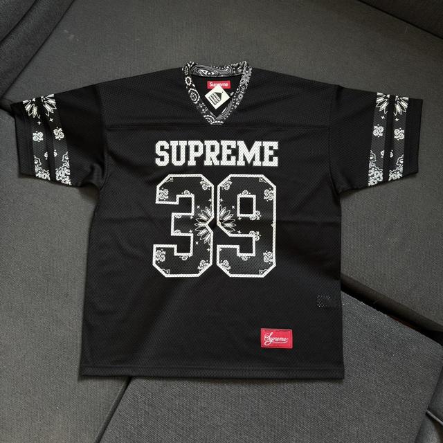 Supreme Ducati Soccer Jersey Black | Hype Clothinga