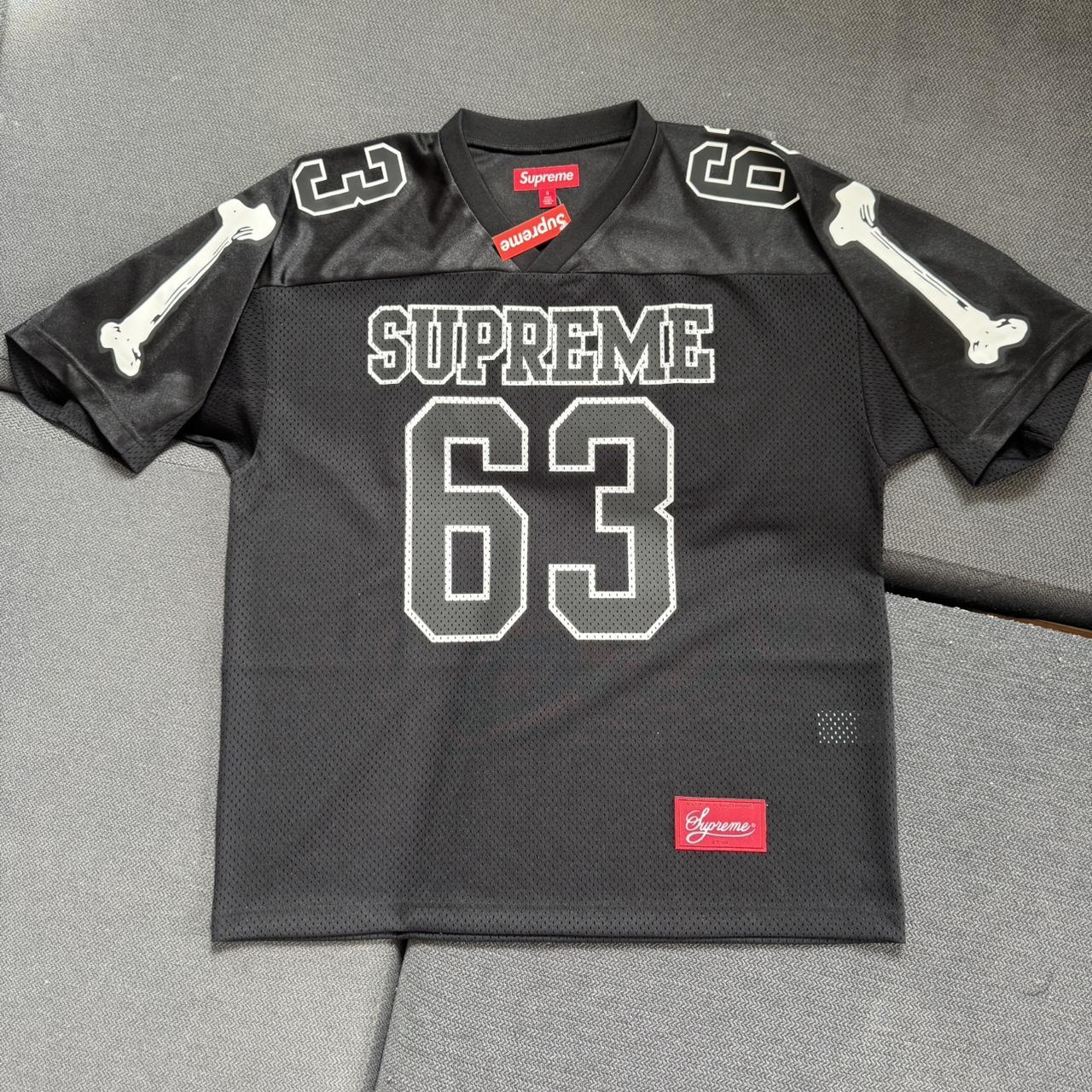 Supreme Martine Rose Football Jersey White | Depop