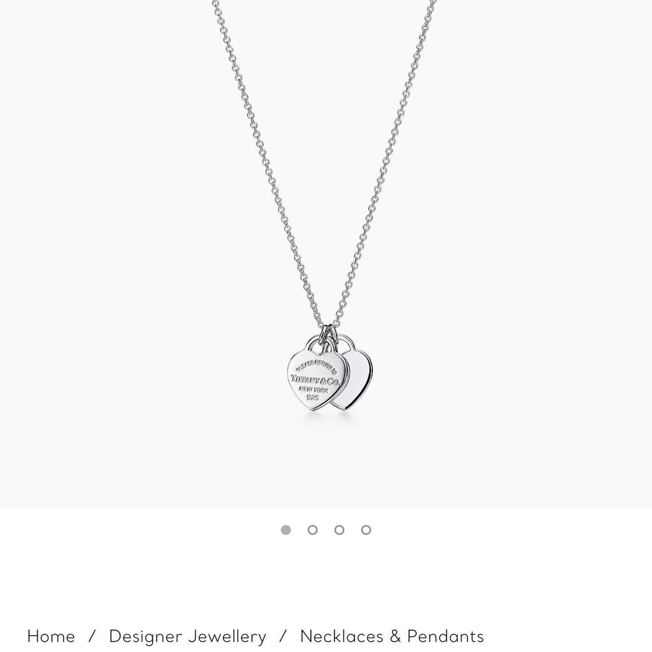 Tiffany & Co Necklace Return to Tiffany heart tag... Depop