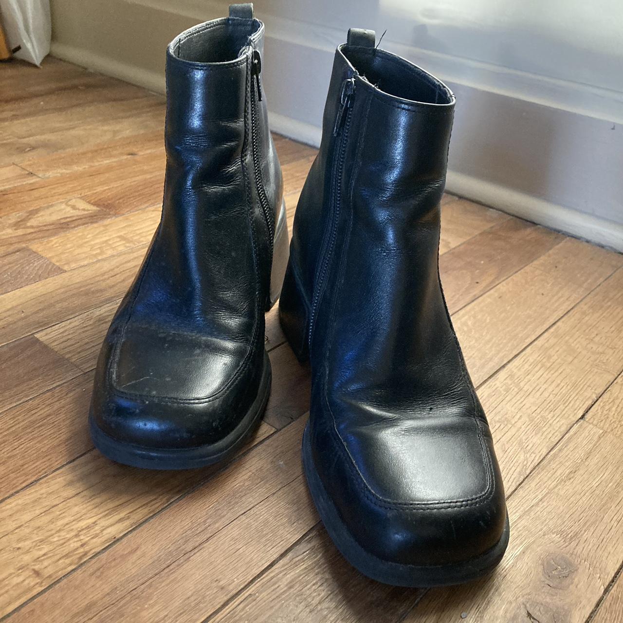 Diba True Women's Black Boots | Depop