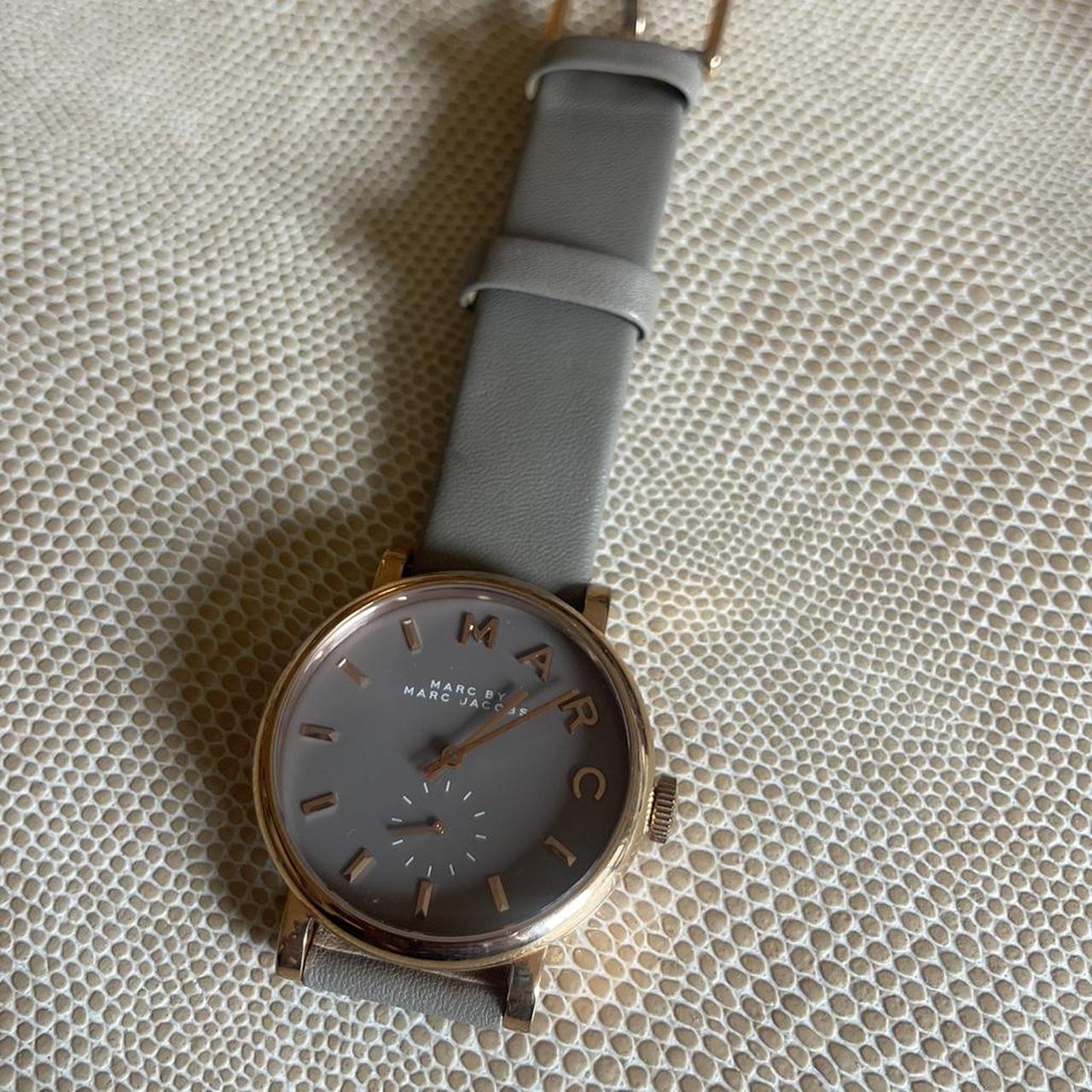 Gray and rose gold Marc by Marc Jacobs Depop