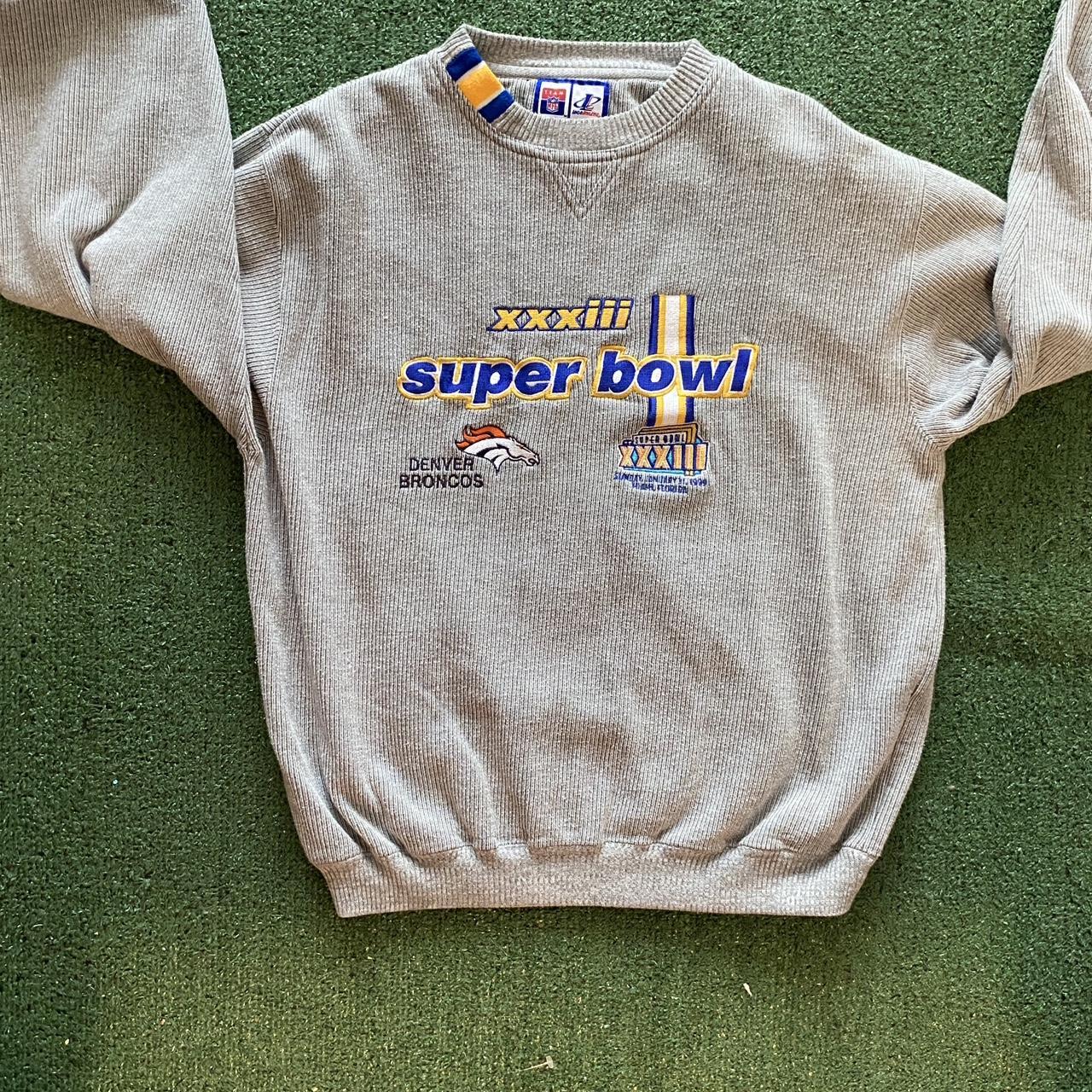 Denver Broncos Super Bowl sweater Championship team - Depop