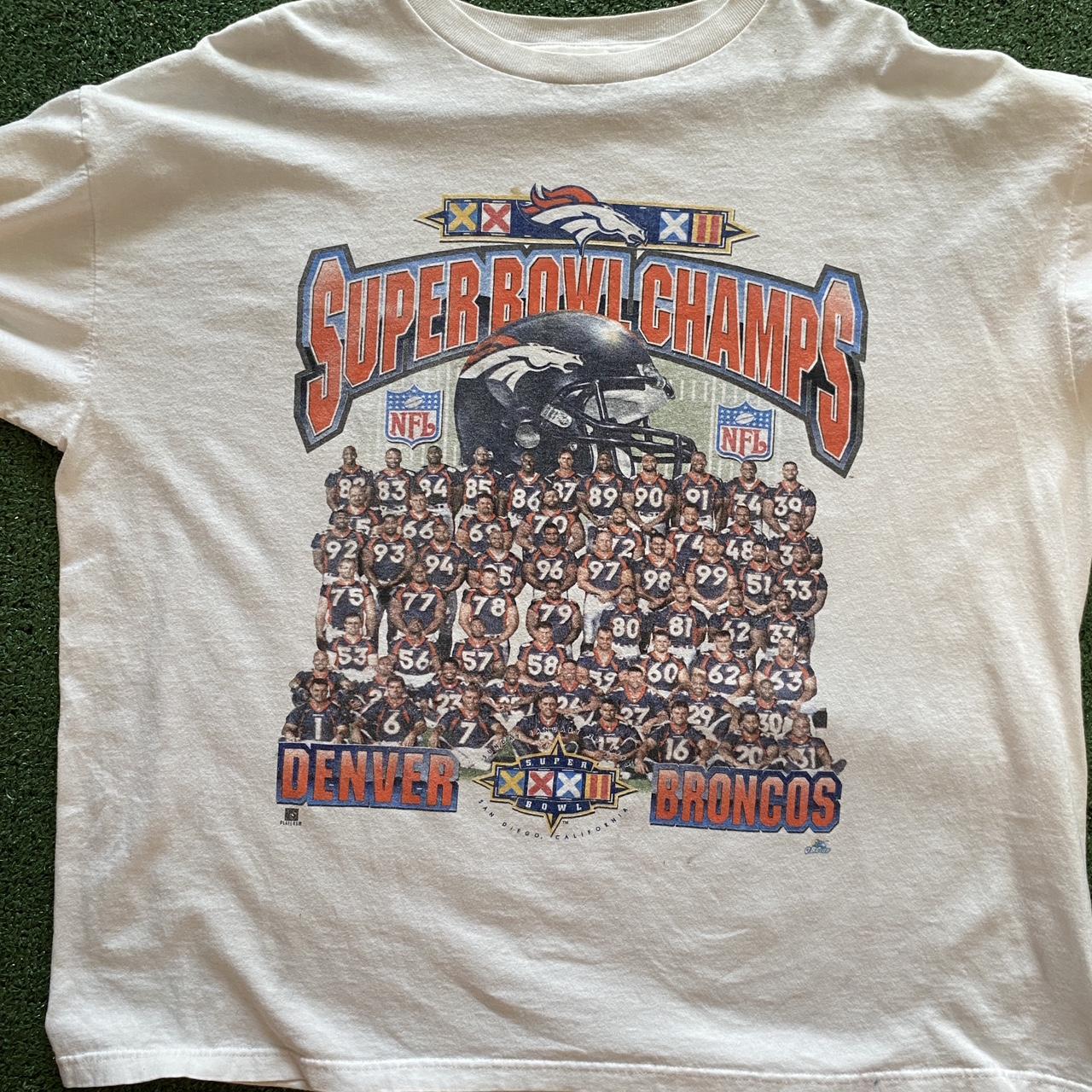 Vintage T-Shirt, Denver Broncos, Super Bowl Champions XXXIII '99