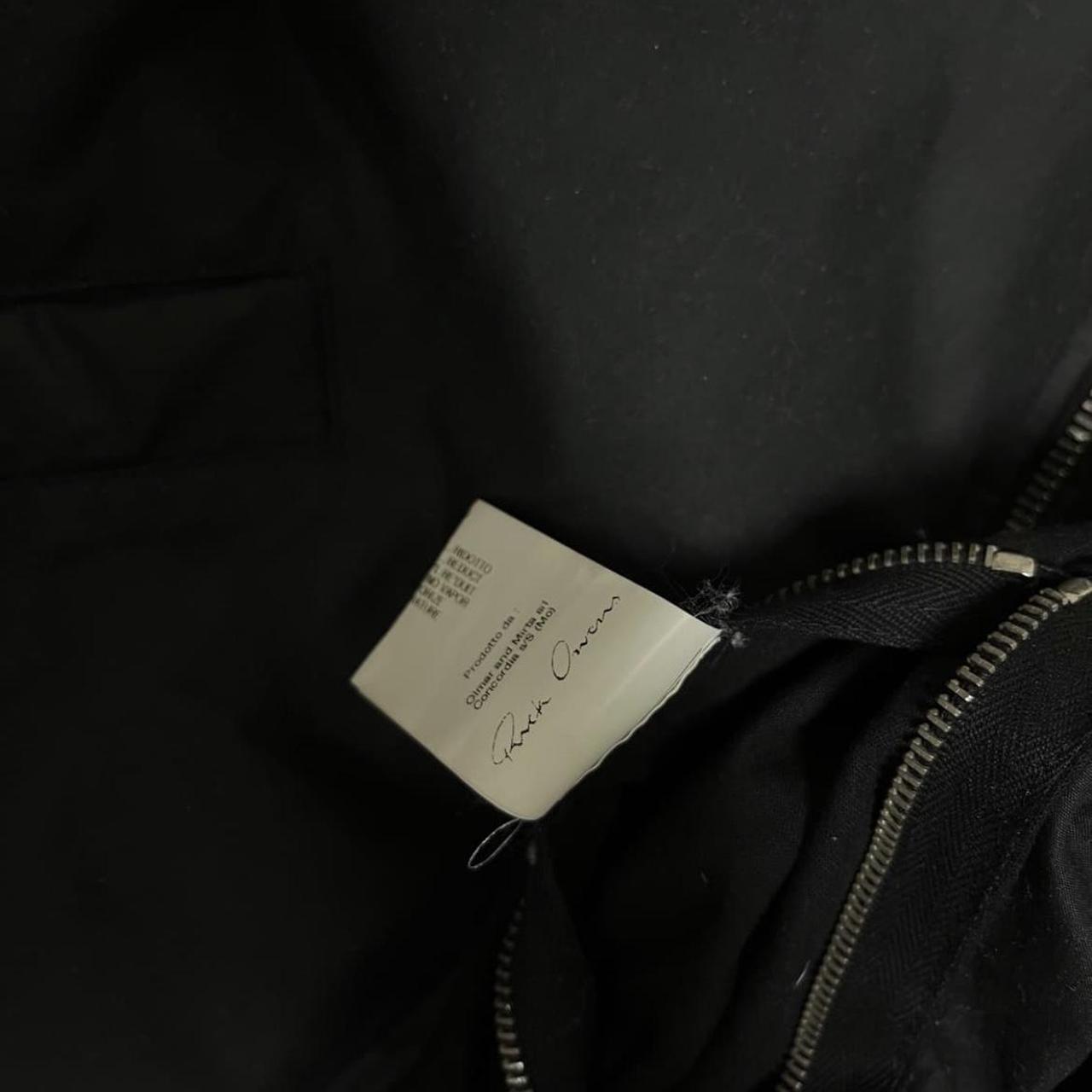 Rick Owens Men's Black Jacket | Depop