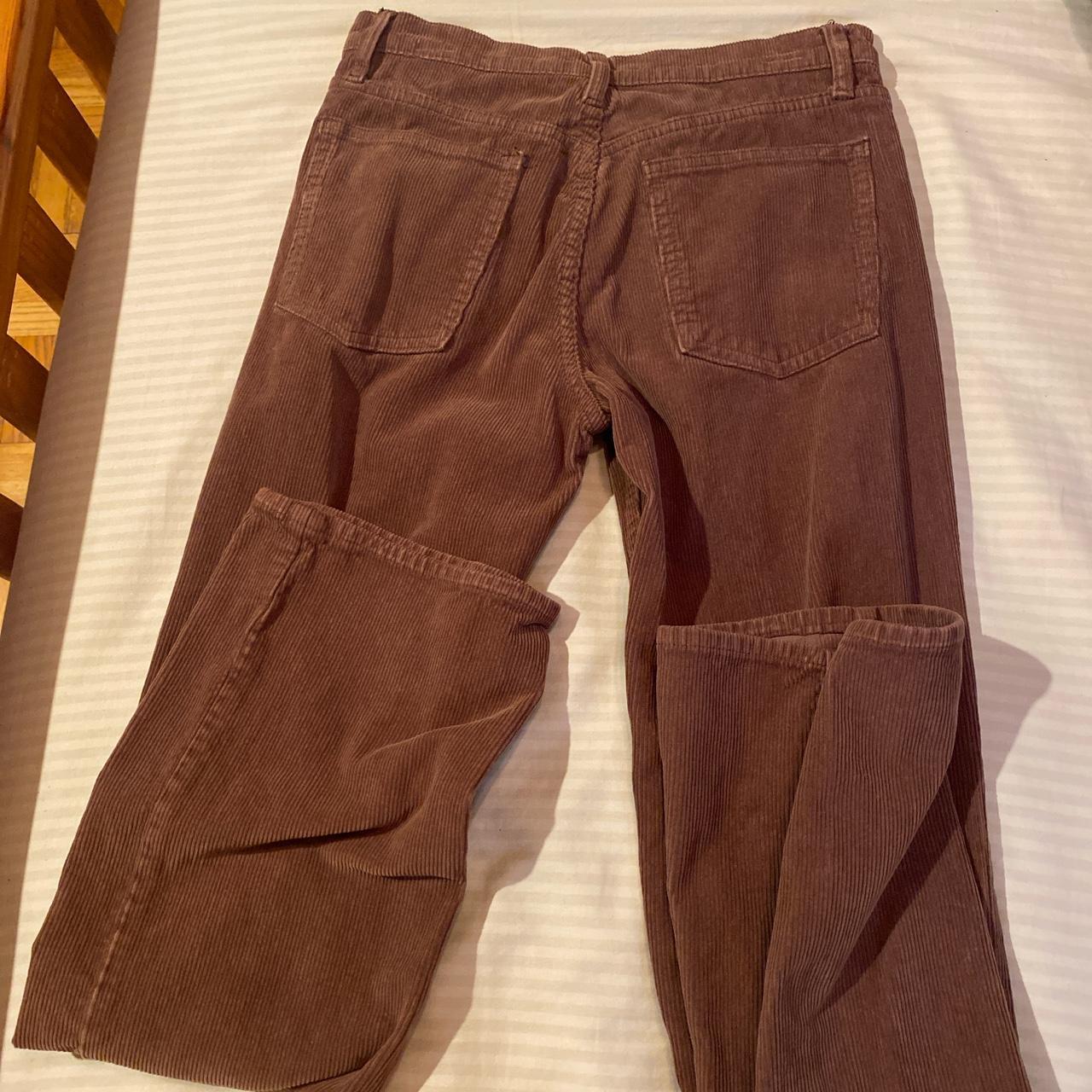 Brandy Melville Women's Brown Trousers Depop