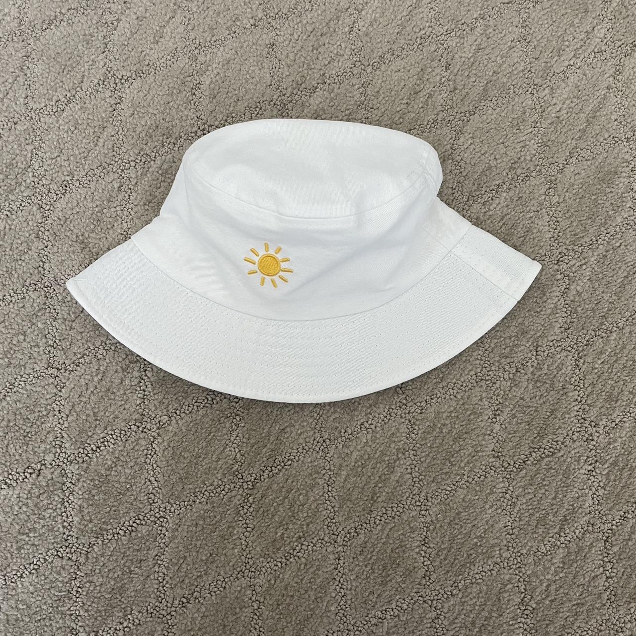 Embroidered Bucket Hat Worn only a handful of. Depop