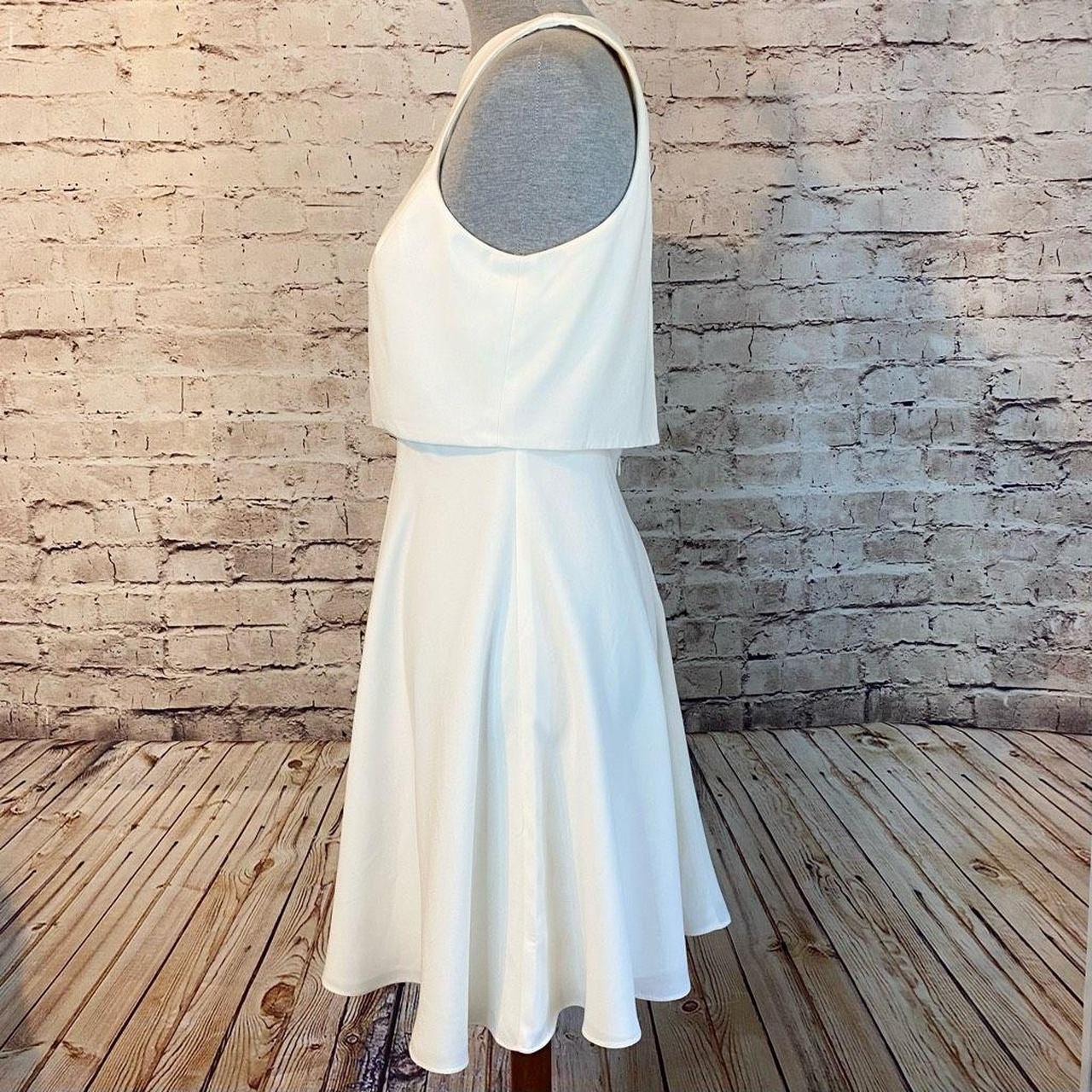 Jill jill stuart white cheap dress