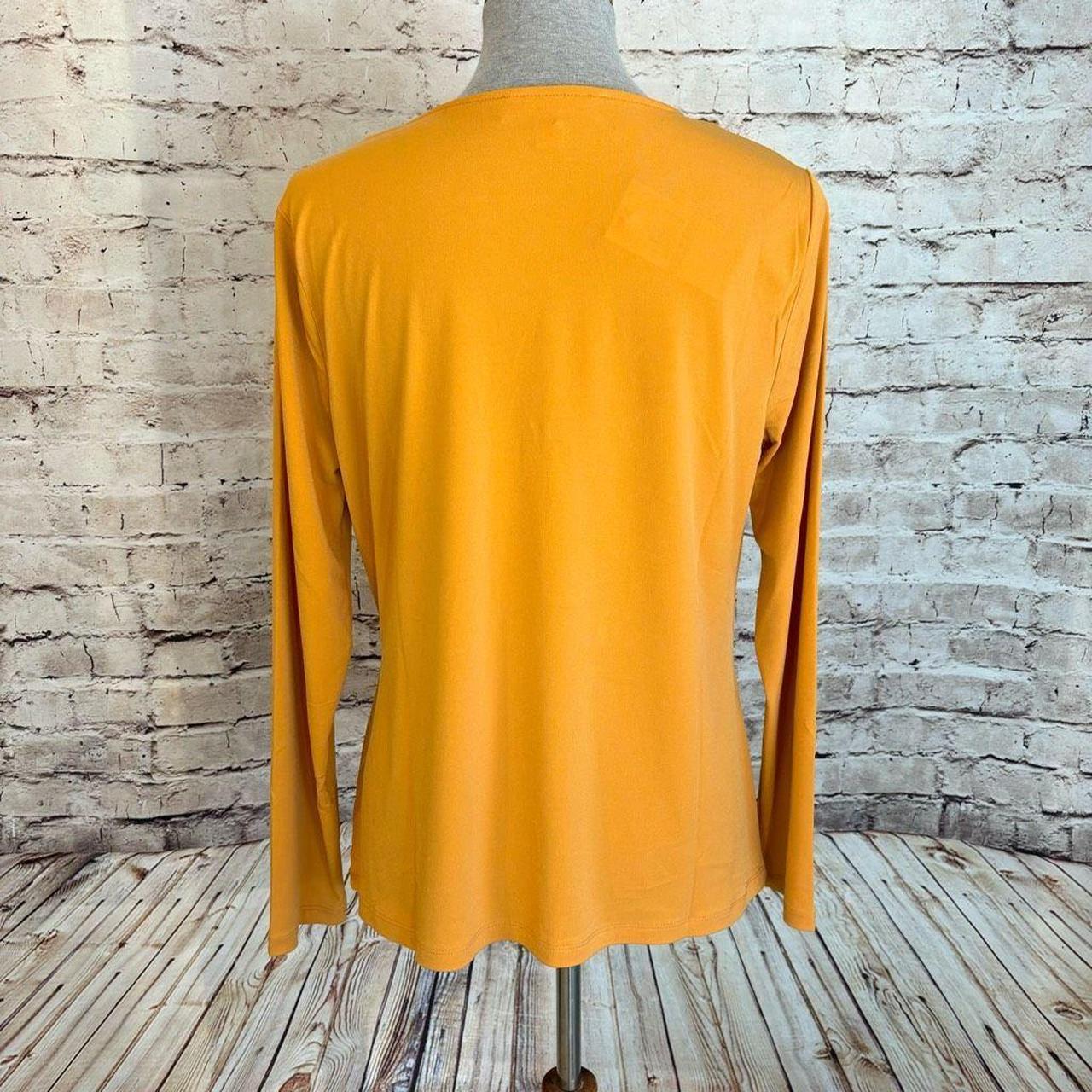 Michael kors yellow blouse hotsell