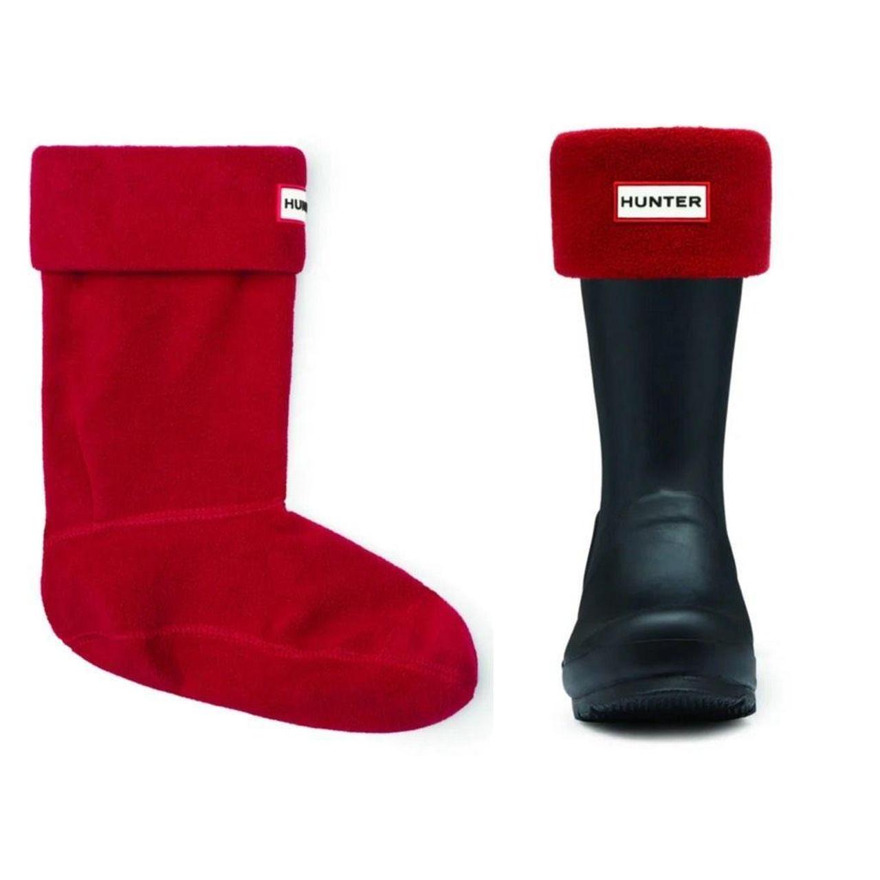 Hunter short boots with socks best sale