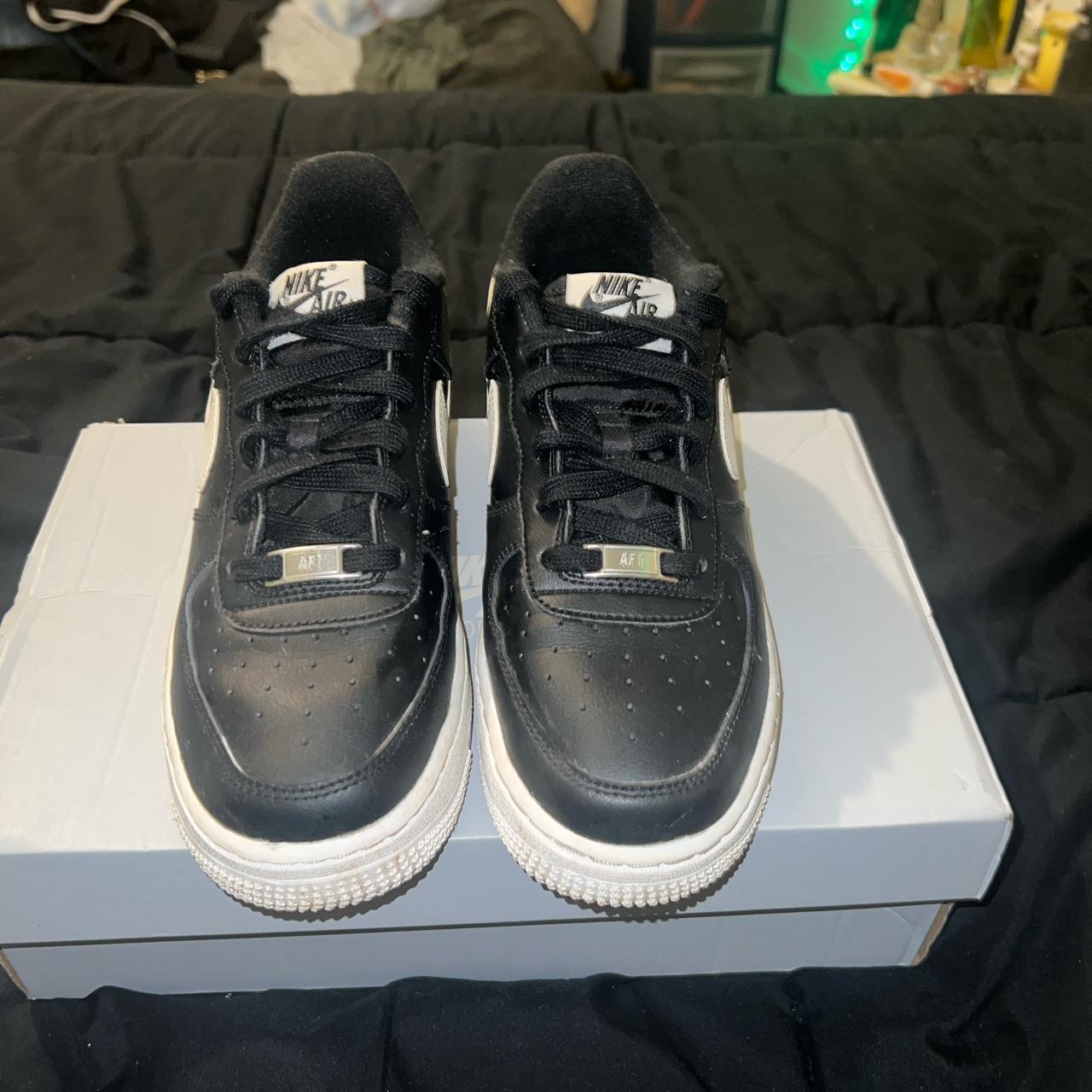 black air force white