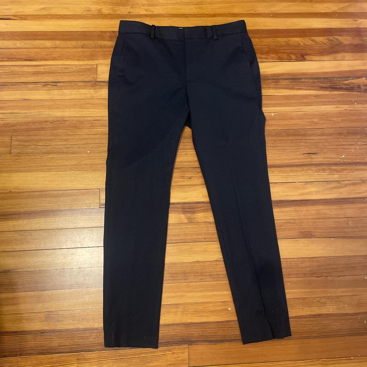 Everlane Men's Navy Trousers | Depop