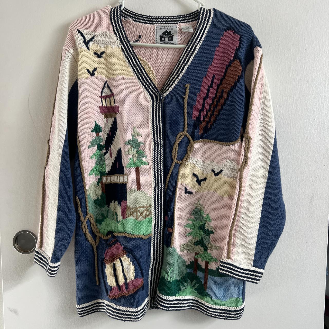 Lighthouse hotsell sweater cardigan