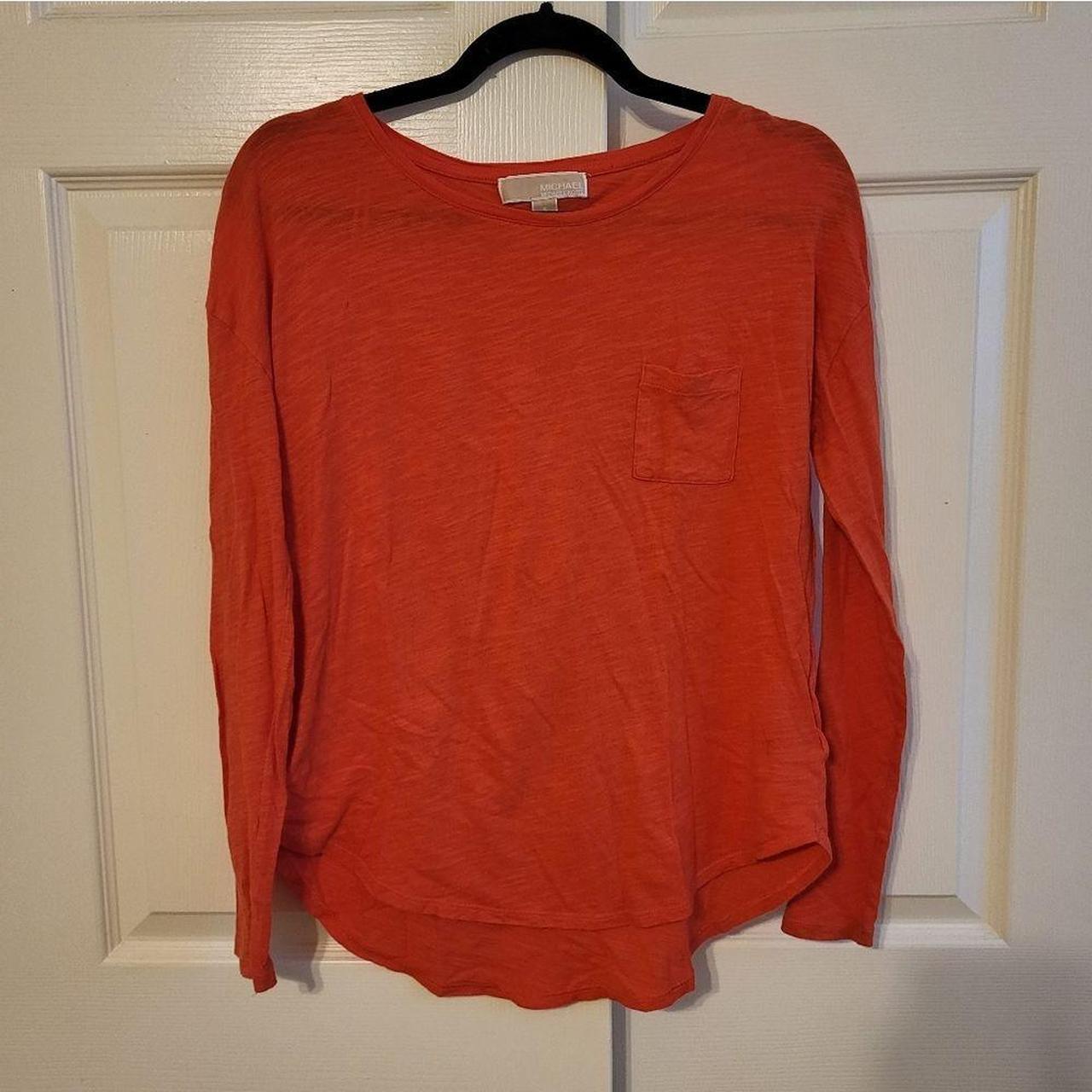 Michael kors deals t shirt orange