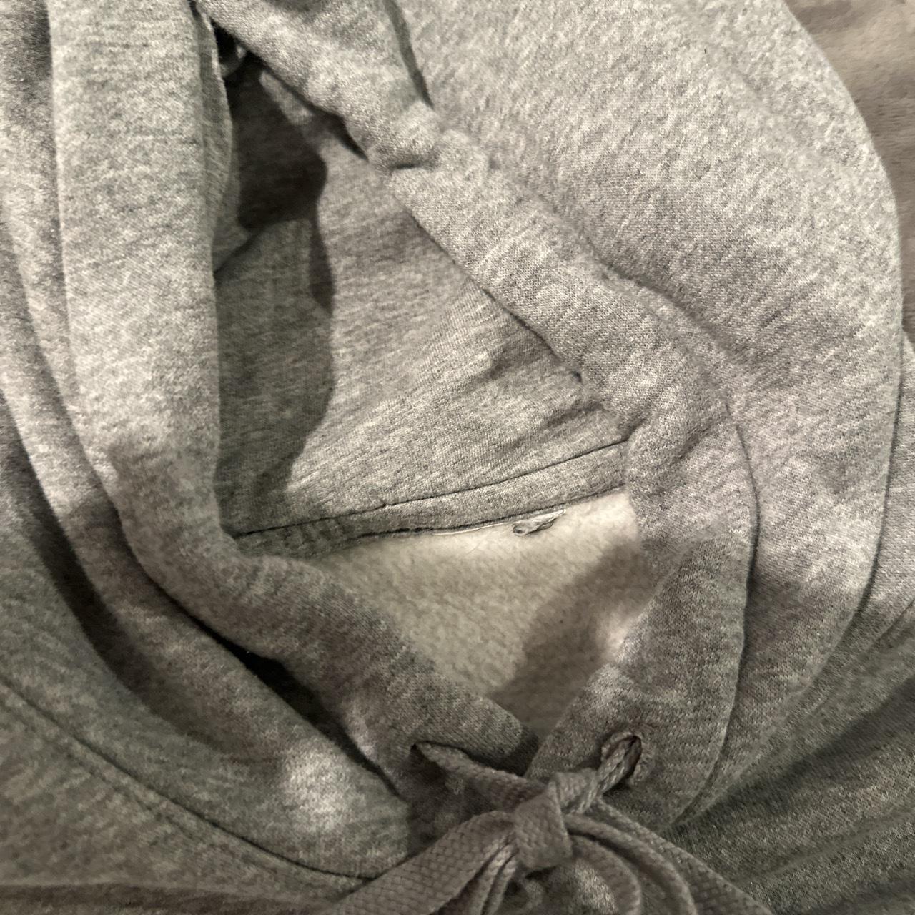 mens gray nike hoodie