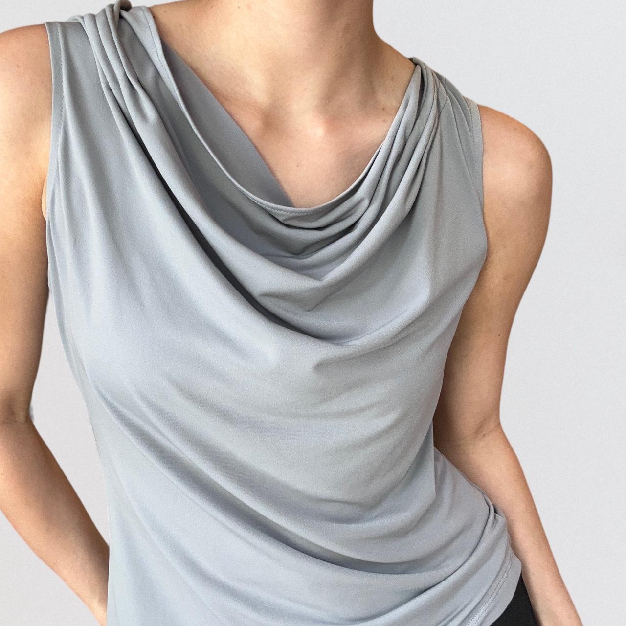 Calvin Klein Women's Grey Vest Depop