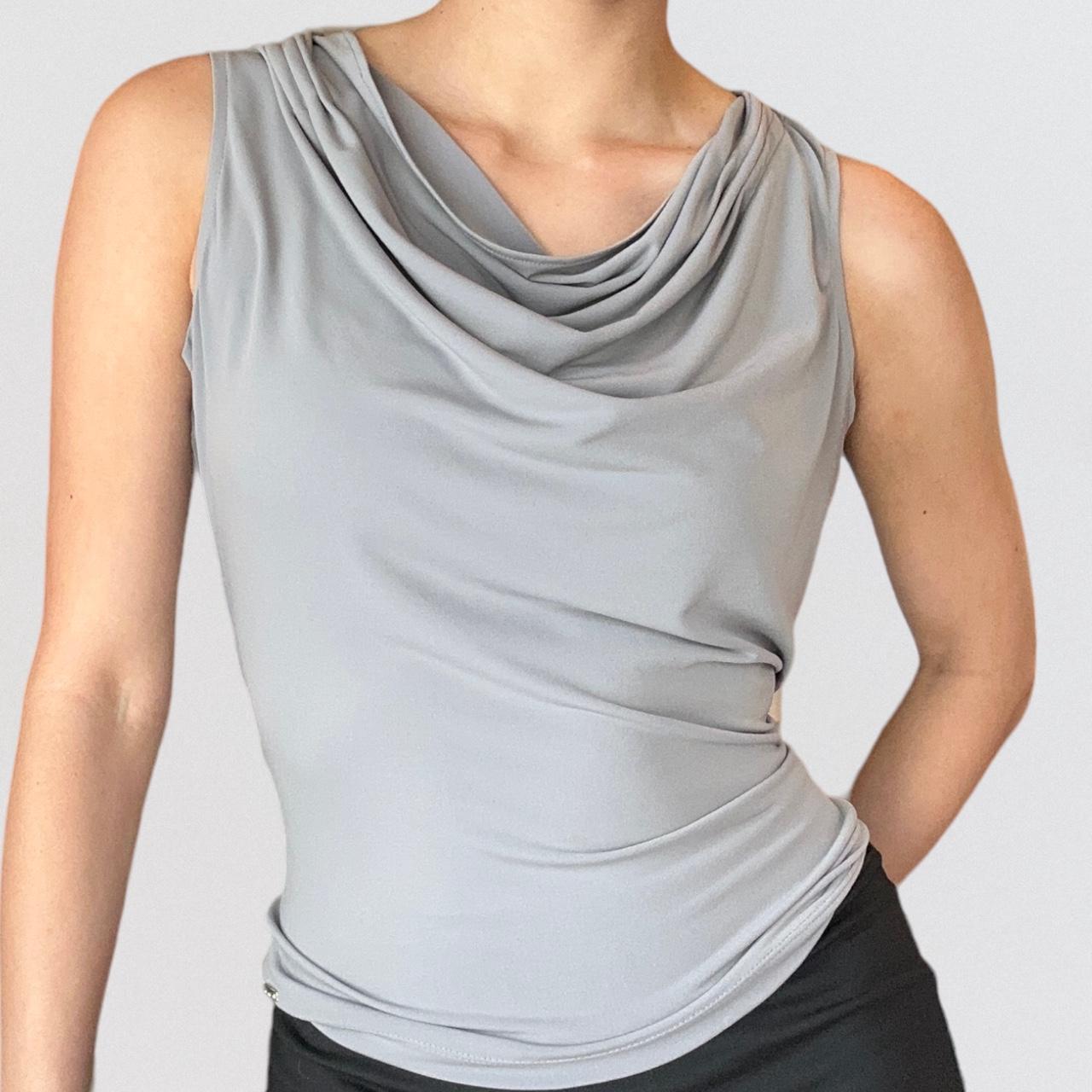 Calvin Klein Women's Grey Vest Depop