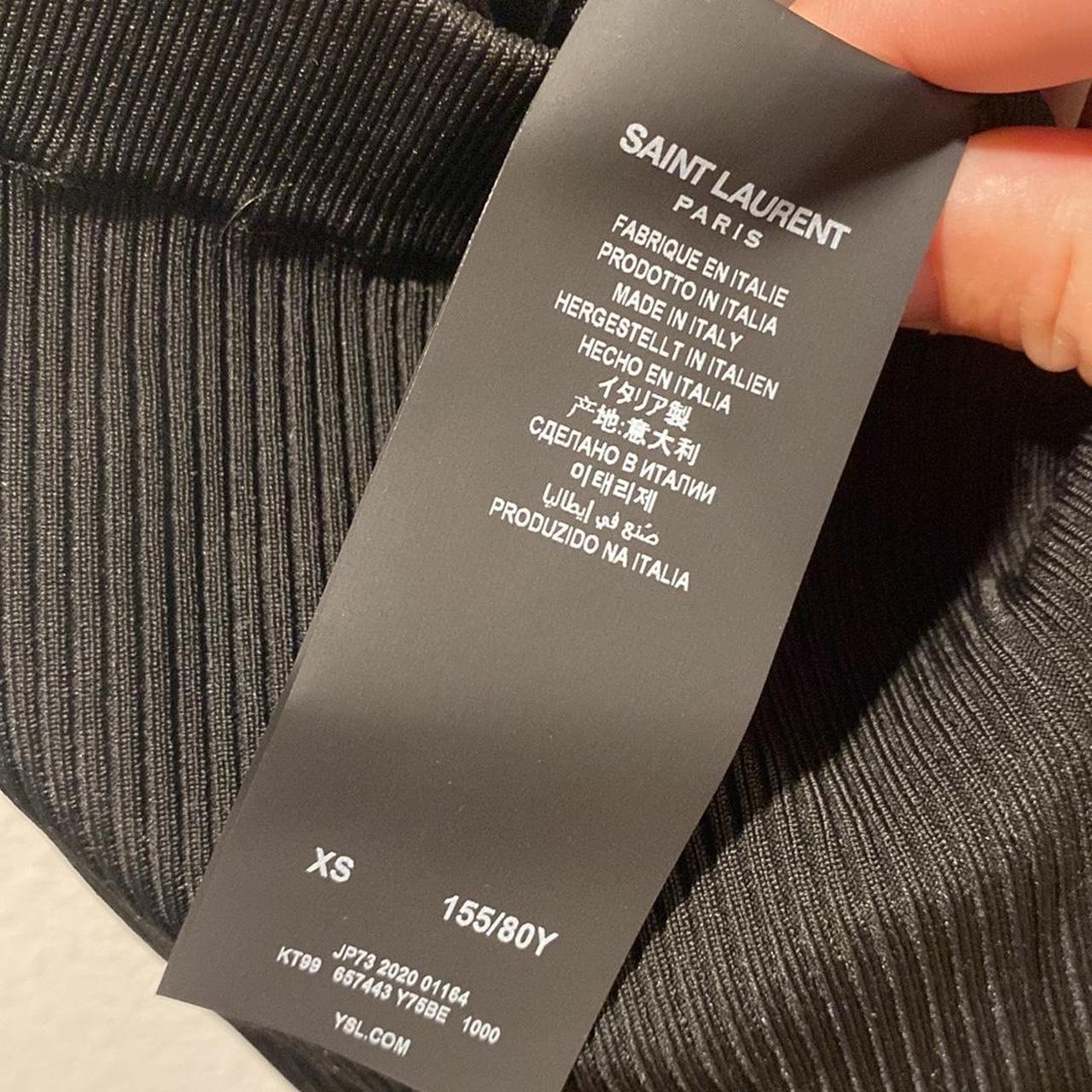 Saint Laurent Rider Short in Ribbed Knit 3/4 pant. | Depop