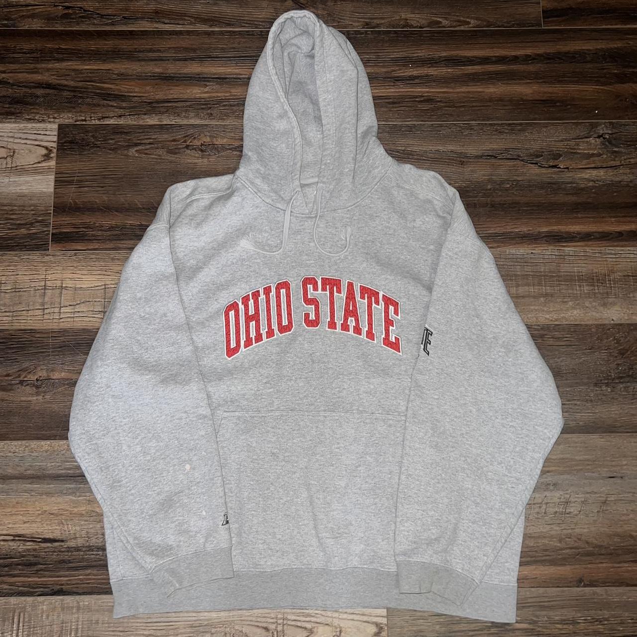 New school Pro Player Ohio state buckeyes hoodie... - Depop