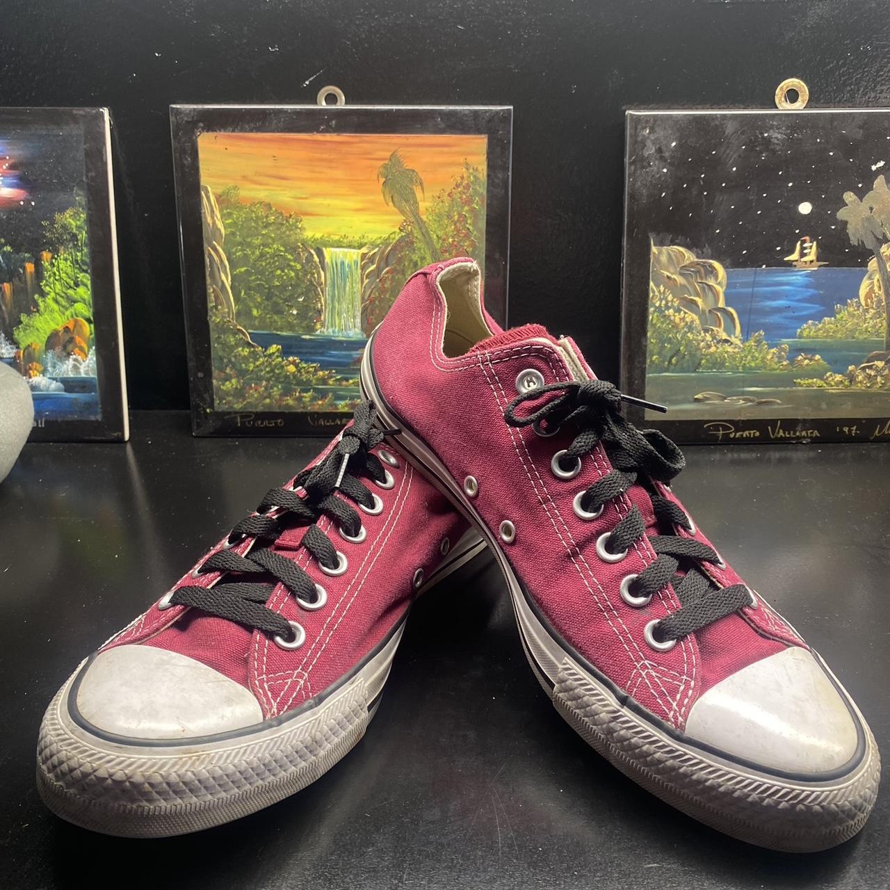 Converse sale 197 burgundy