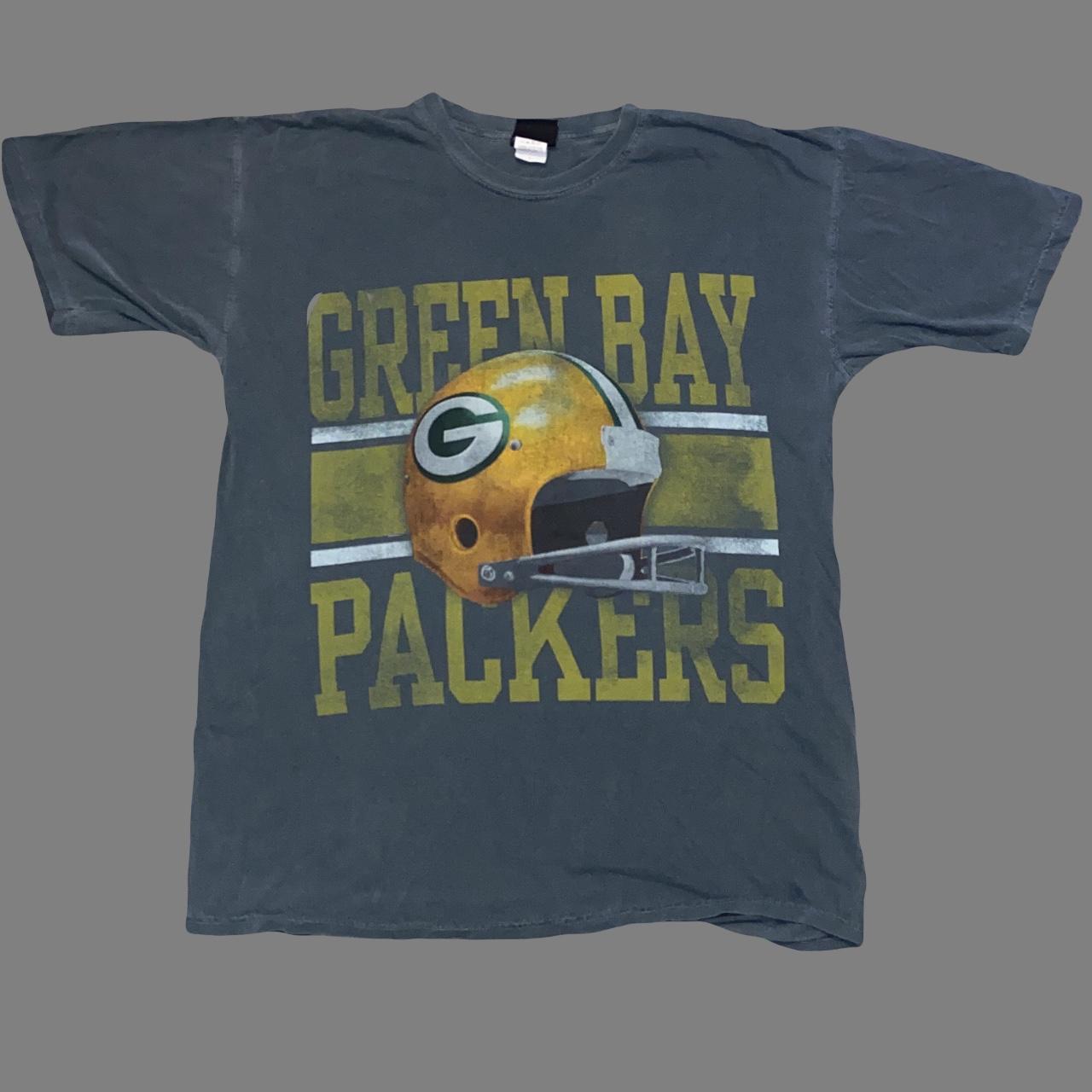 Vintage Greenbay Packers Tee Details - retro... - Depop