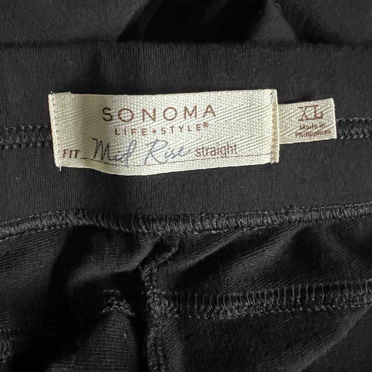 Sonoma Life + Style Mid Rise Misses Bottom - Depop
