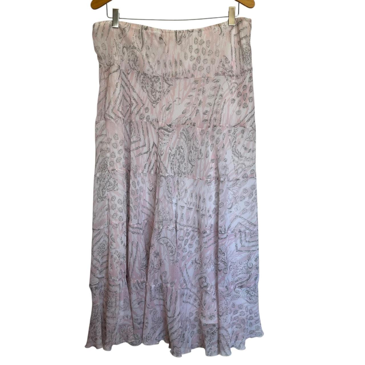 Ruby Rd. Women's Midi Skirt - Pink/Grey - 14 – Ru… - image 2