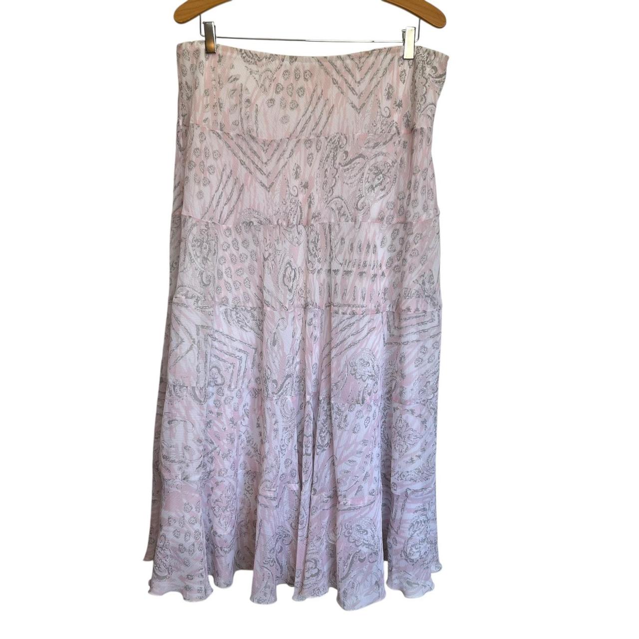 Ruby Rd. Women's Midi Skirt - Pink/Grey - 14 – Ru… - image 1