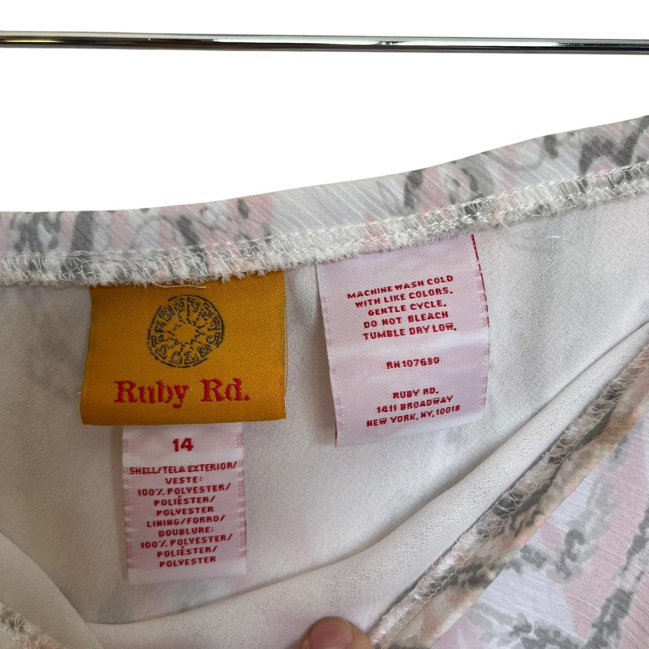 Ruby Rd. Women's Midi Skirt - Pink/Grey - 14 – Ru… - image 3