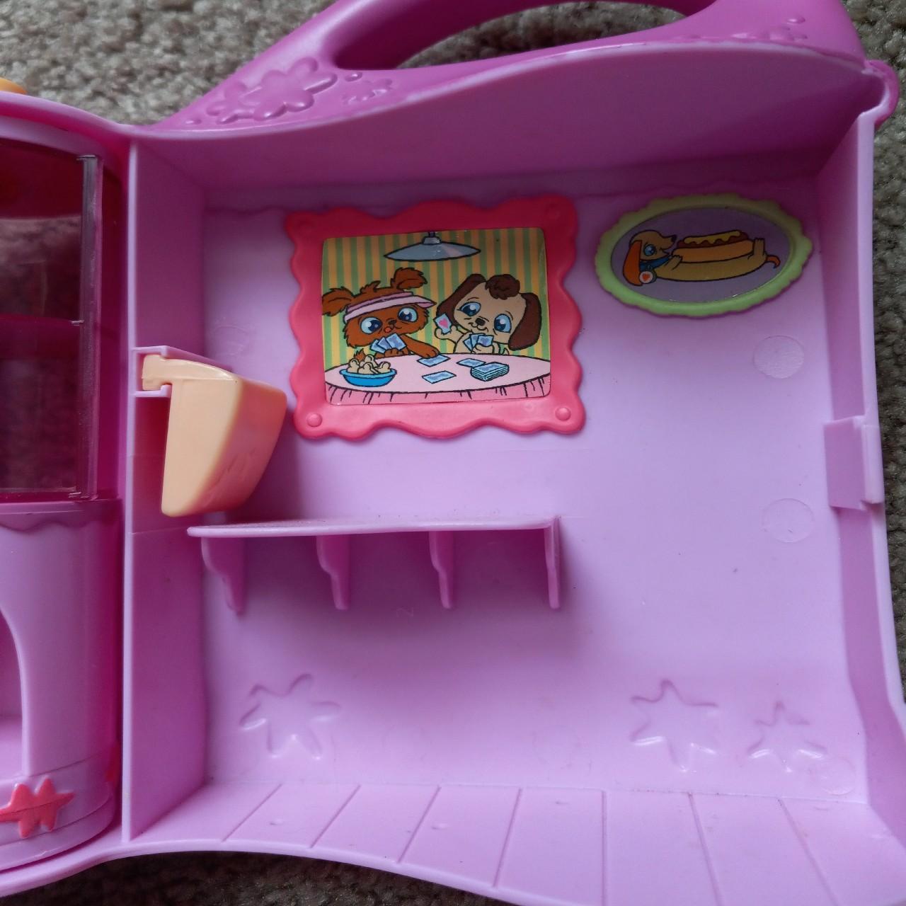 * Cute Vintage Pink Lps House Play Set * In Good - Depop