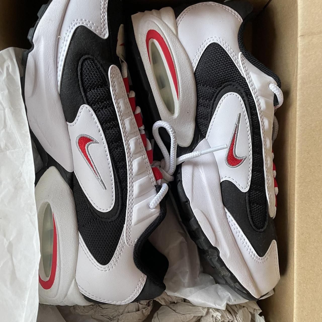 ladies red nike air max trainers