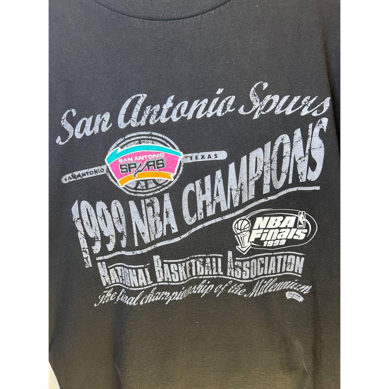 Vintage San Antonio Spurs Basketball 1999 - Depop