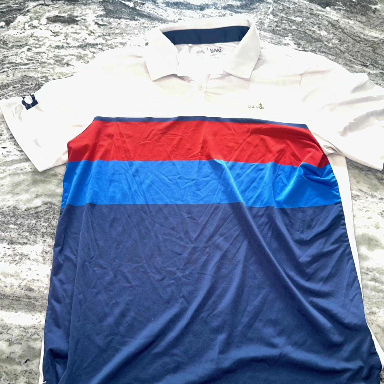 Adidas usa golf shirt best sale